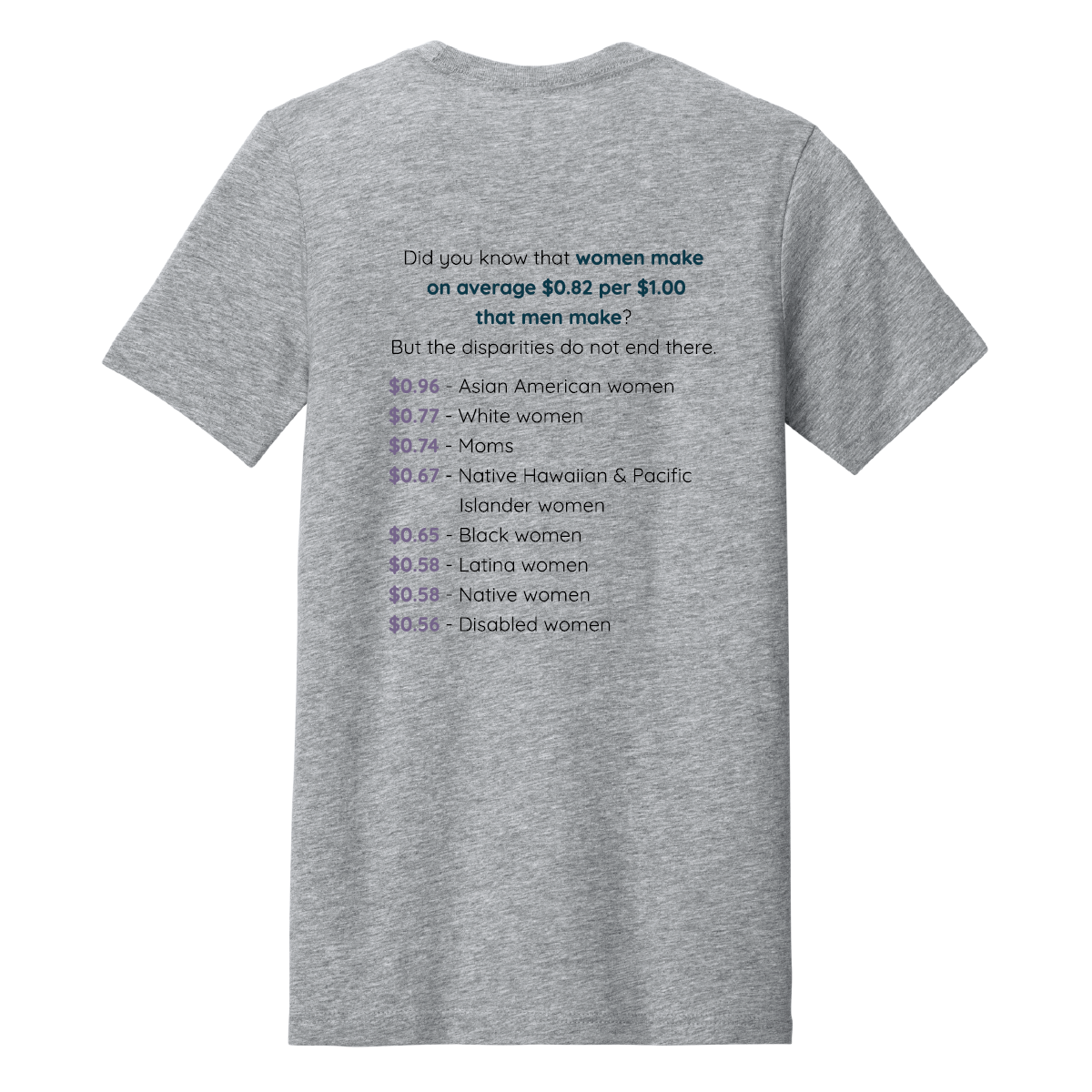 Women's Fund Pay Me What You Owe Me Tee - Image 3